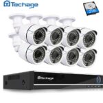 8CH 1080P HDMI AHD DVR CCTV System 8PCS 2.0MP 1080P HD IR Outdoor Security Camera P2P Video Surveill